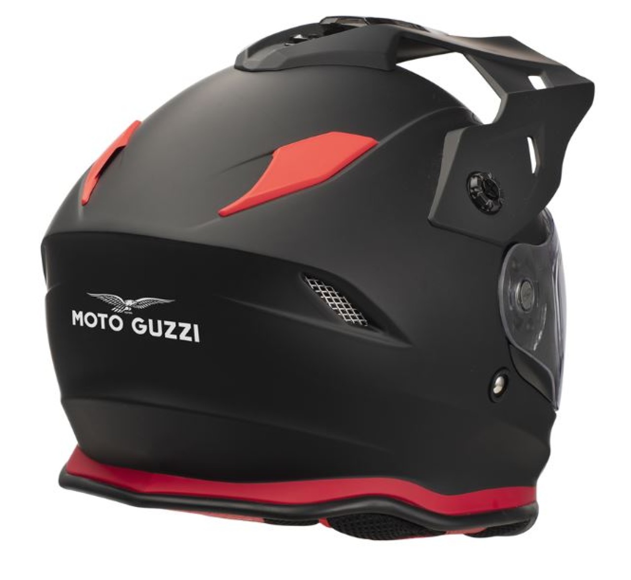 Moto Guzzi Integralhelm Adventure Touring V85, schwarz matt, ECE 22.06