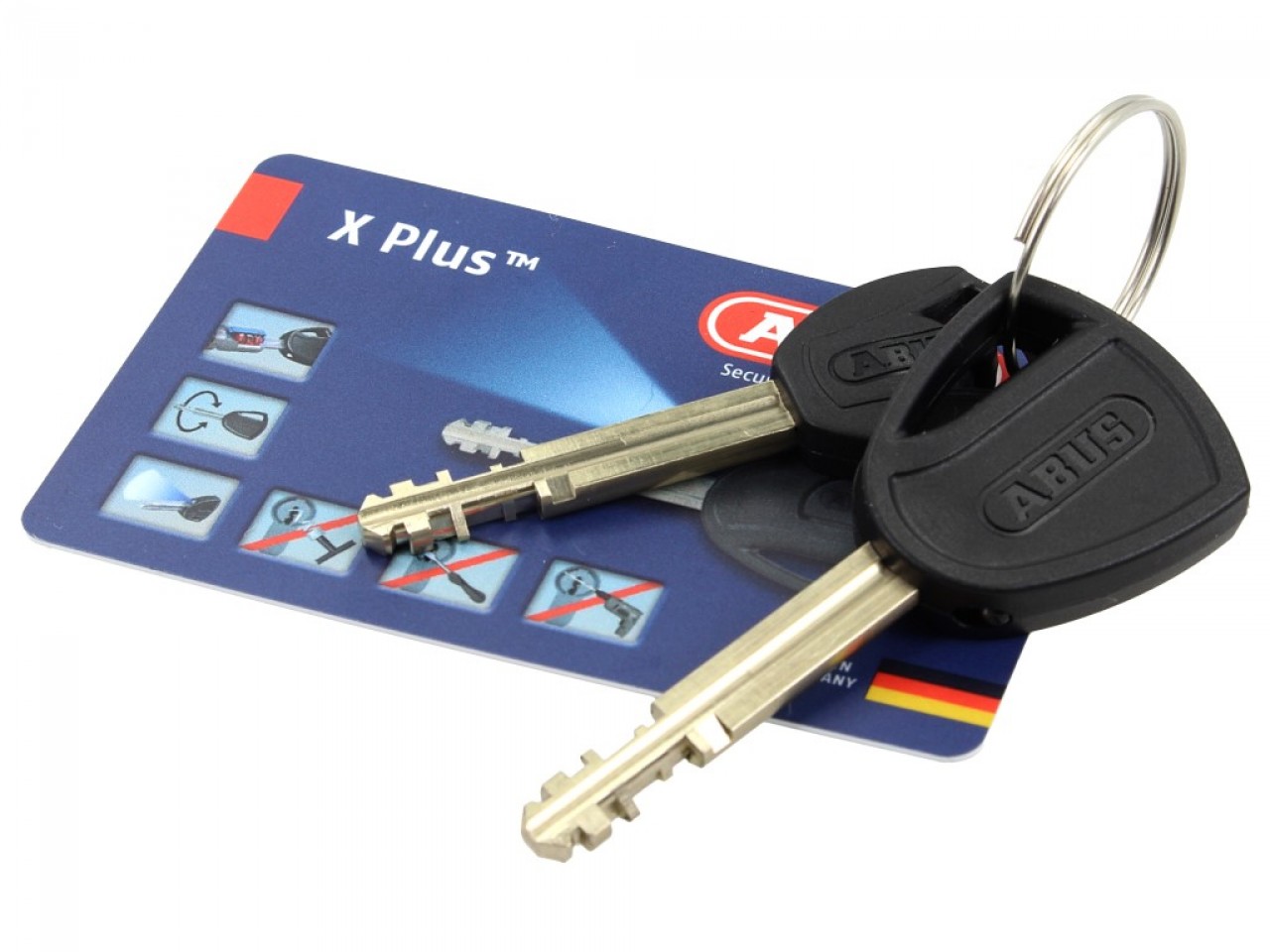 ABUS Bremsscheibenschloss Granit Detecto X Plus 8008, Level 19