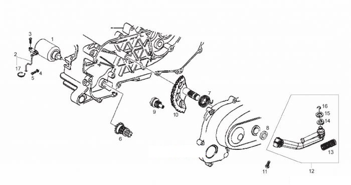 1 - Startermotor