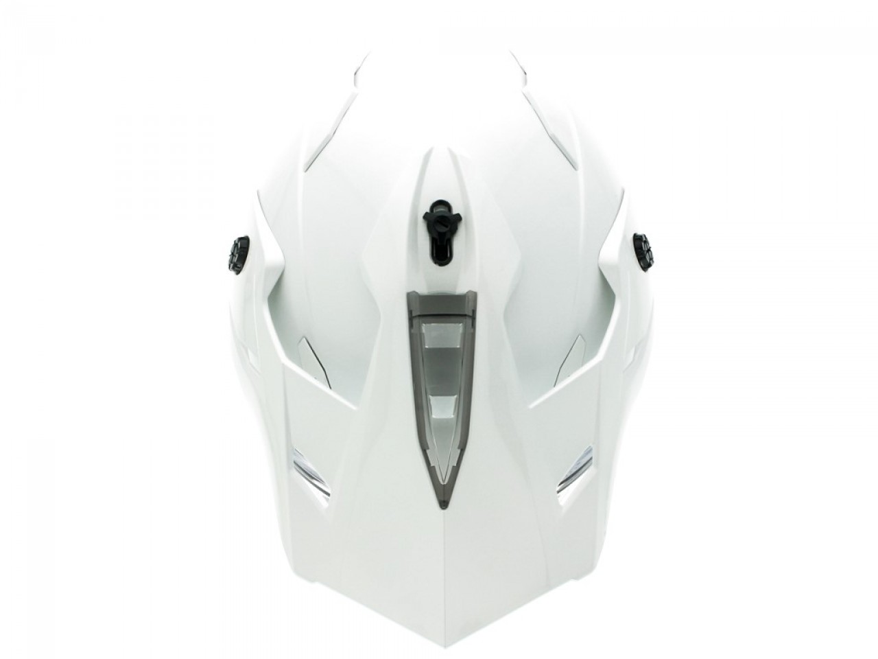 Moto Guzzi Integralhelm Adventure Touring V85, silber-gelb-rot, ECE 22.05
