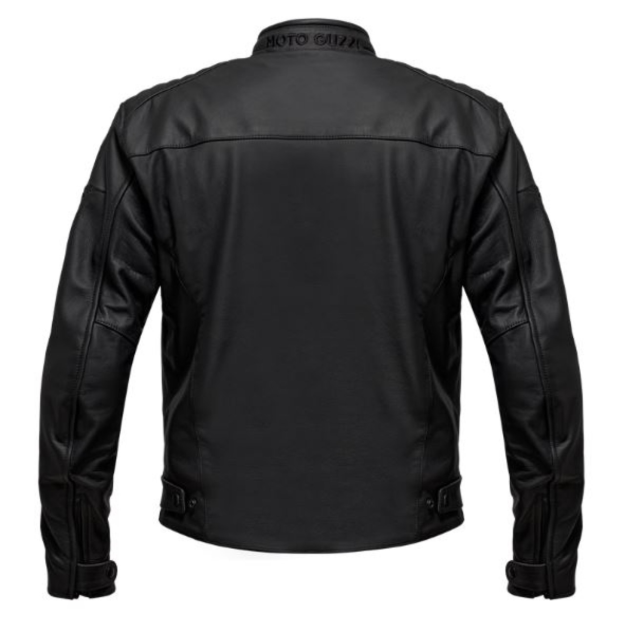 Moto Guzzi Contrail Line Lederjacke schwarz