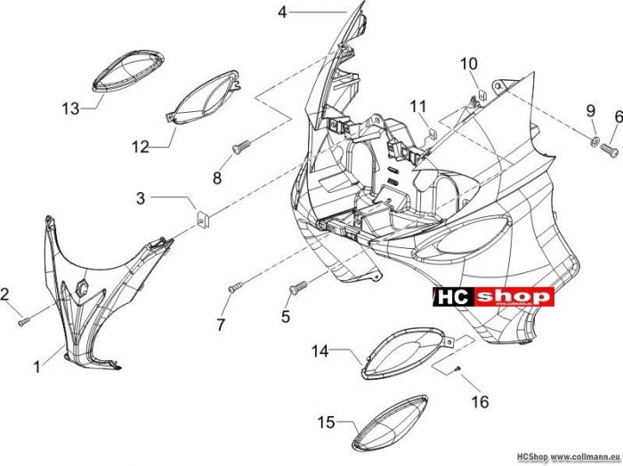 Piaggio Frontschild X9 250