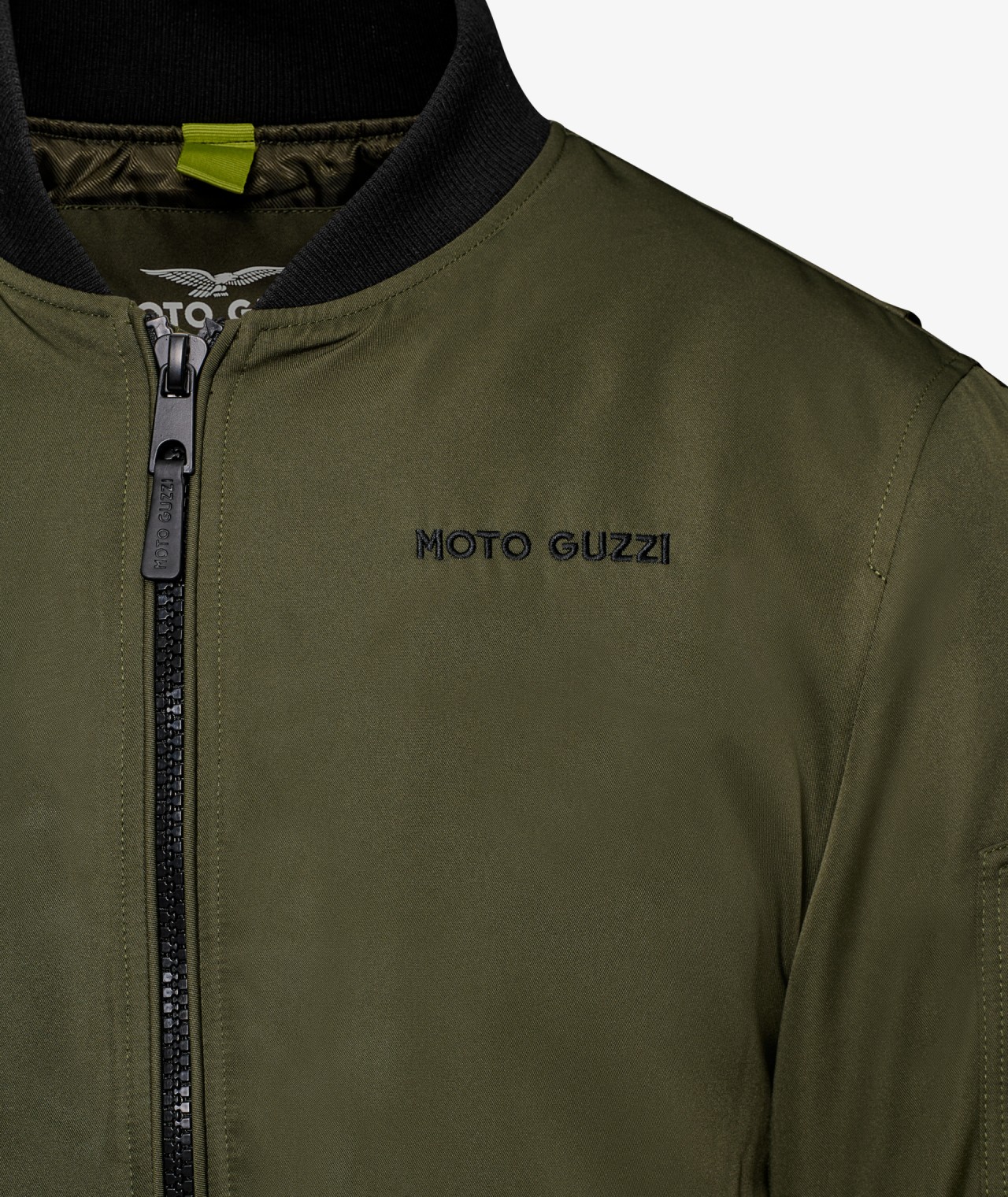 Moto Guzzi Bomberjacke Unisex aus Polyester in Grün