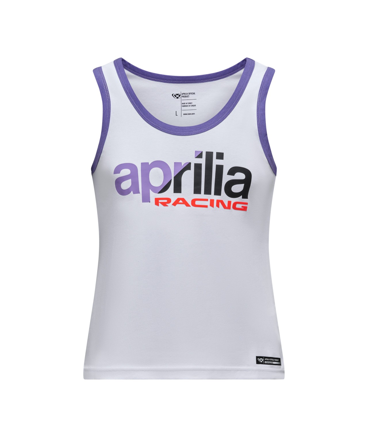 Aprilia Tank Top Damen, weiß, Baumwolle, Größe S