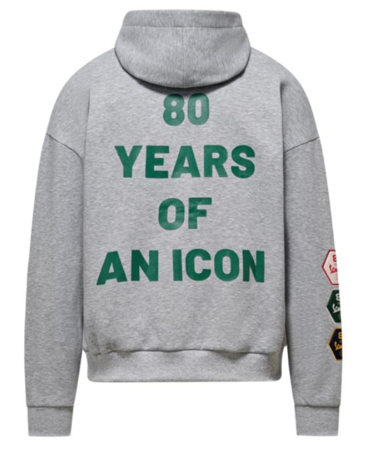 Vespa Hoodie grau, Jubiläum Vespa 80th