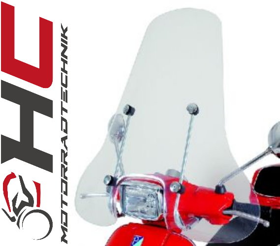 Windschutzscheibe hoch Vespa S