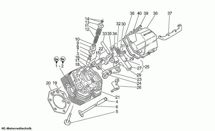 Moto Guzzi Kopfen California EV/EV Touring/80 1100
