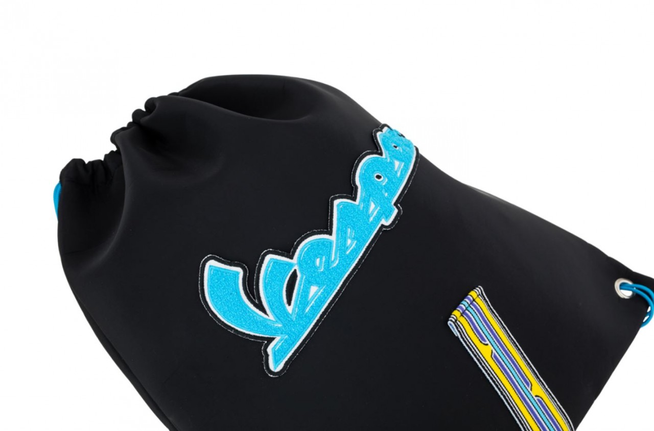 Vespa Rucksack mit Kordelzug aus Nylon