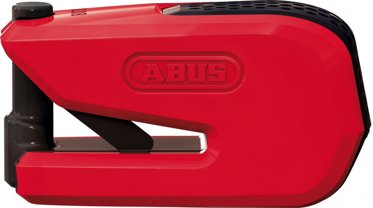 ABUS Bremsscheibenschloss Granit Detecto 8078 SmartX, rot