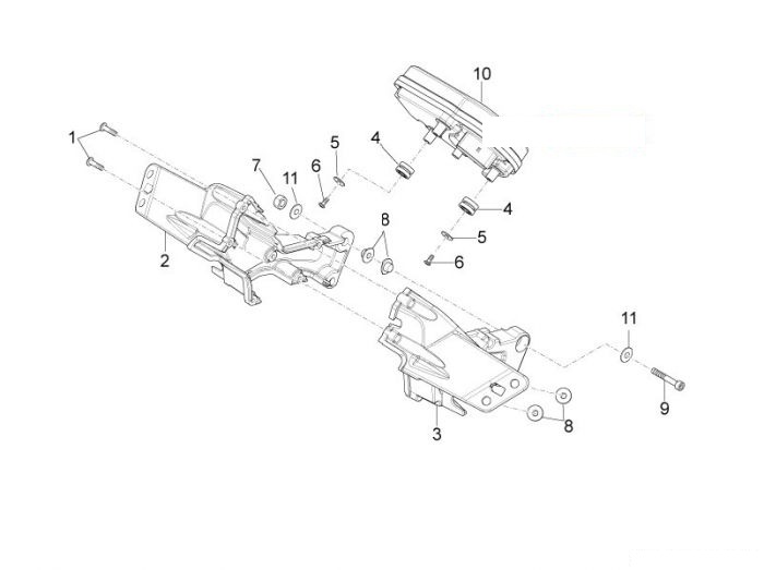 Aprilia RS4 50 SBK Instrumente