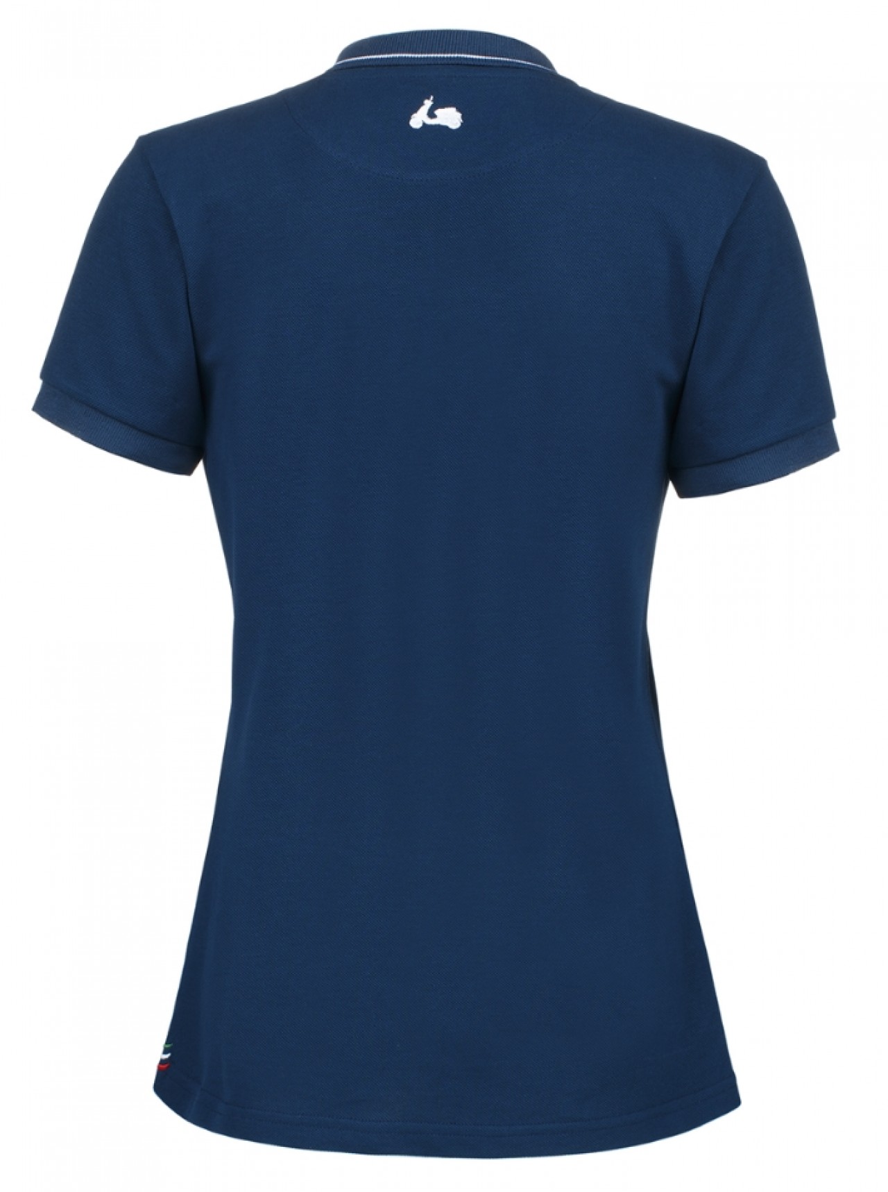 Vespa Polo Shirt Damen blau, Serie Graphic