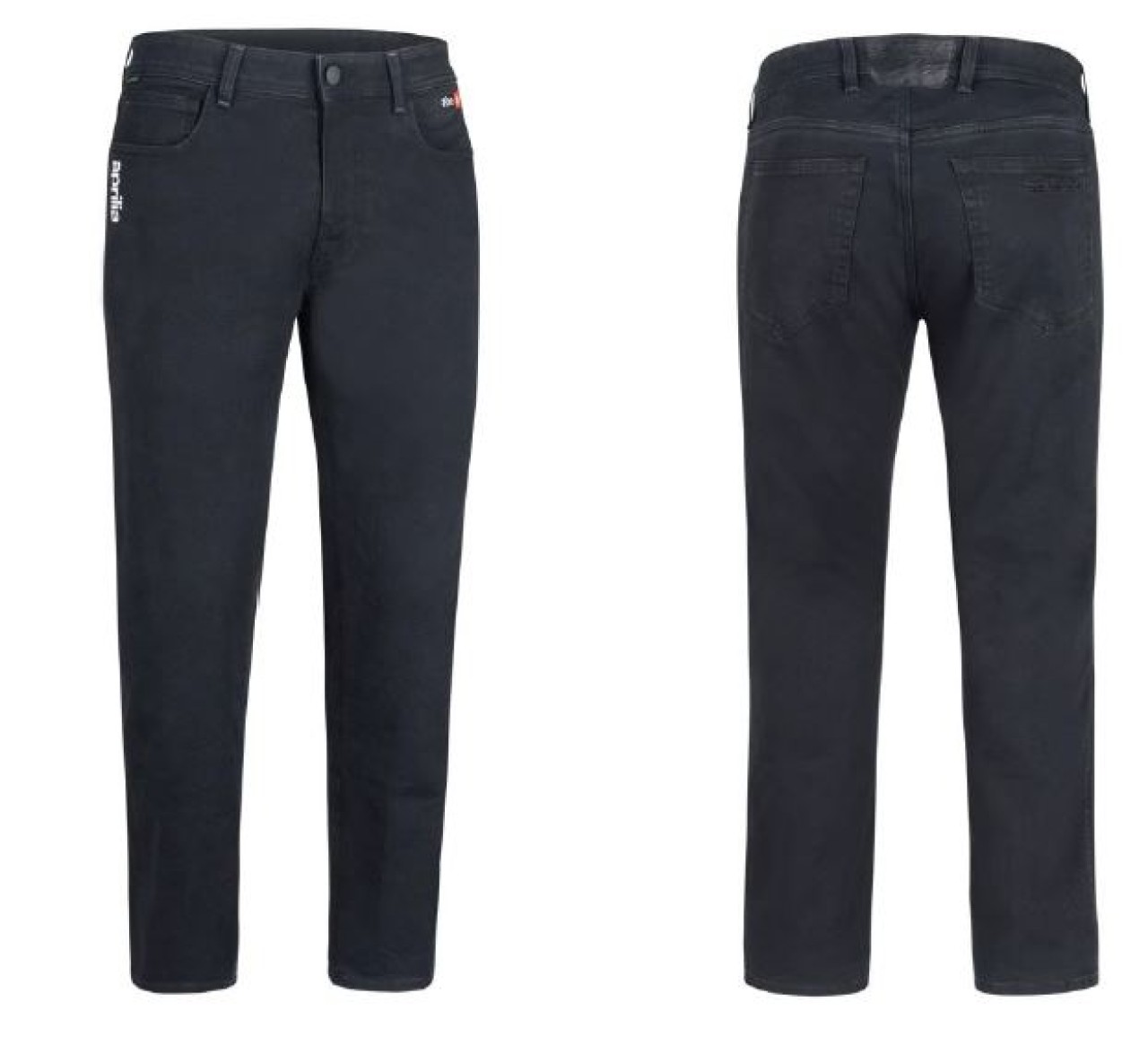 228 - Aprilia Hose Herren, Größe: 32, schwarz, Burnout Denim Jeans