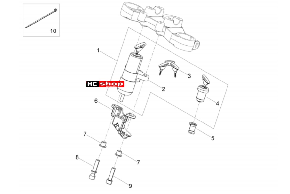1 - Kit Schließvorrichtungen