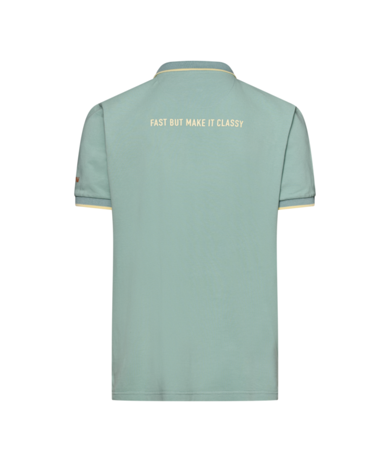 Vespa Polo-Shirt aus Baumwolle in Türkis
