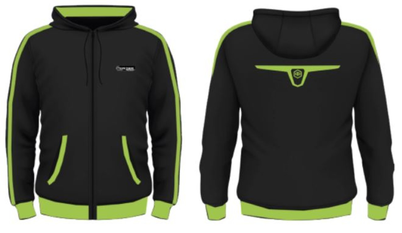 Piaggio Sweatshirt Herren mit Kapuze und Reißverschluss, Porter NP6