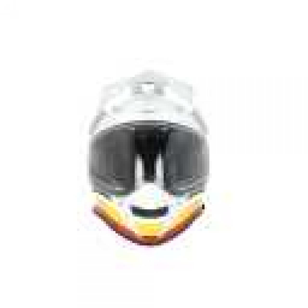 Moto Guzzi Integralhelm Adventure Touring V85, silber-gelb-rot, ECE 22.05