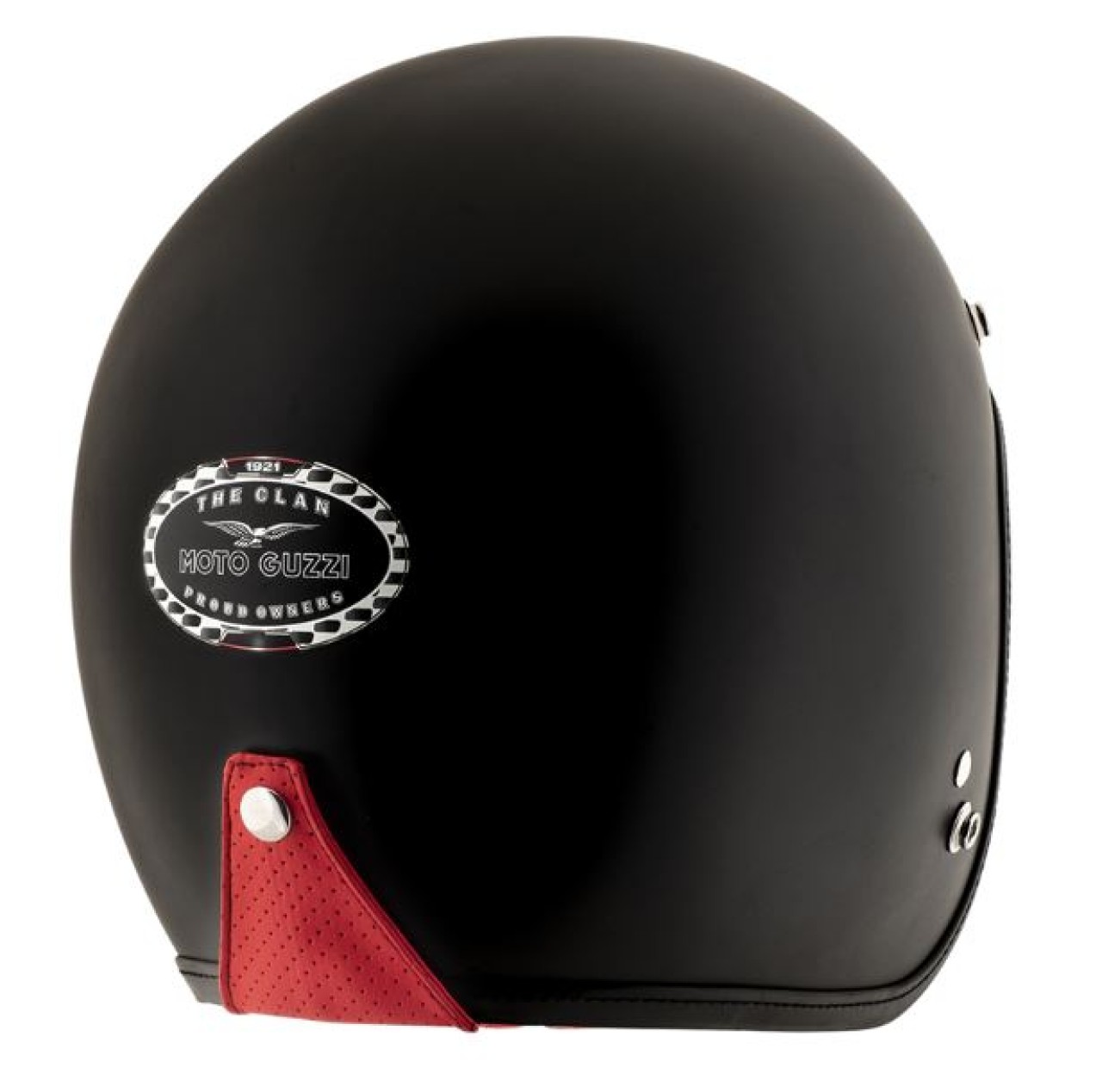 Moto Guzzi Jethelm The Clan 2.0, schwarz matt, Thermoplast, ECE 22.06