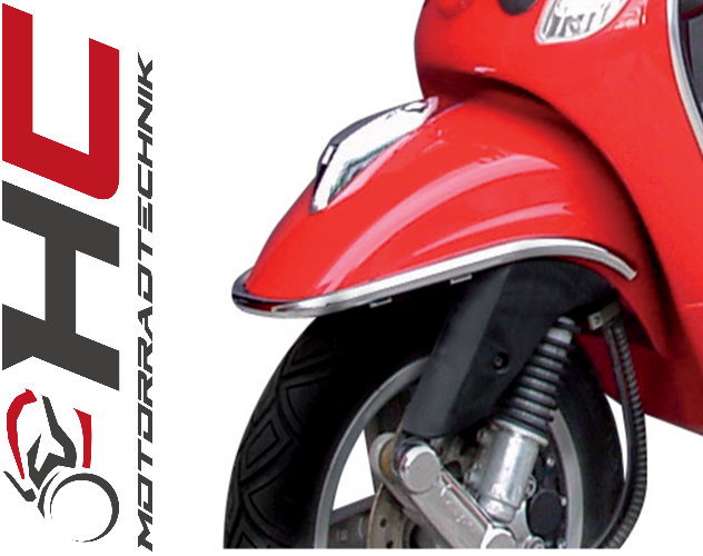 Stoßschutz vorderer Kotflügel Vespa S