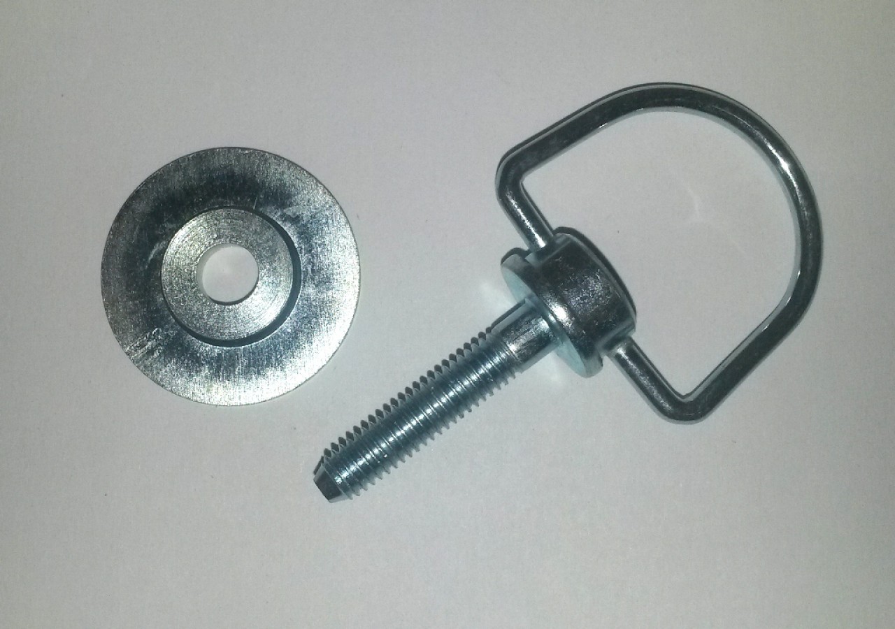 Vespa Befestigungssatz 30 mm für Top Case 32 Liter, LX
