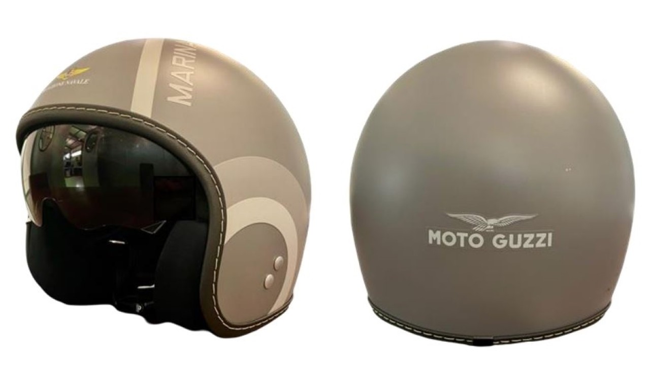 Moto Guzzi Jethelm Aviazione Navale, beige matt, Fiberglas, ECE 22.06