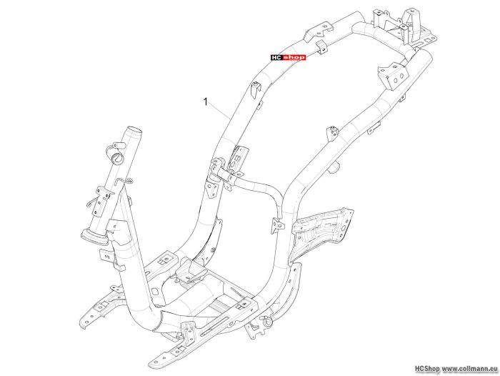 Piaggio Liberty 50 iGet Fahrgestell/Karosserie