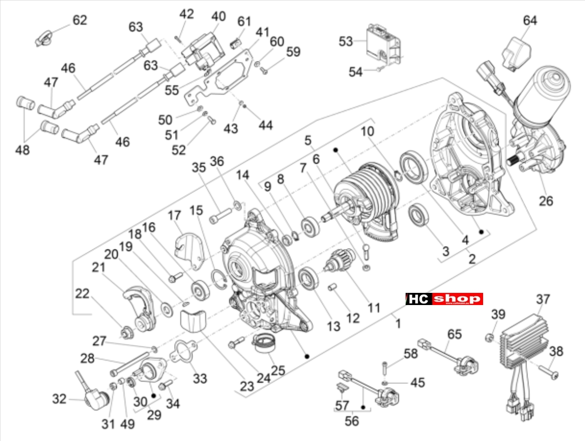 PIAGGIO MP3 500 MAXI SPORT BUSINESS  Spannungsregler - Zündspule