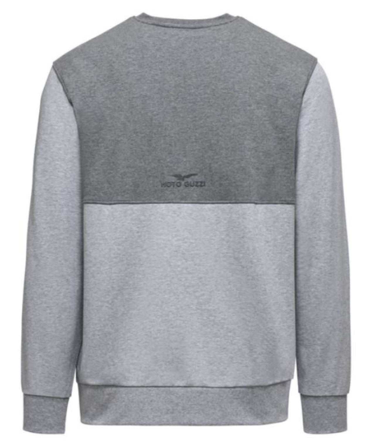Moto Guzzi Pullover mit Logo-Motiv grau meliert