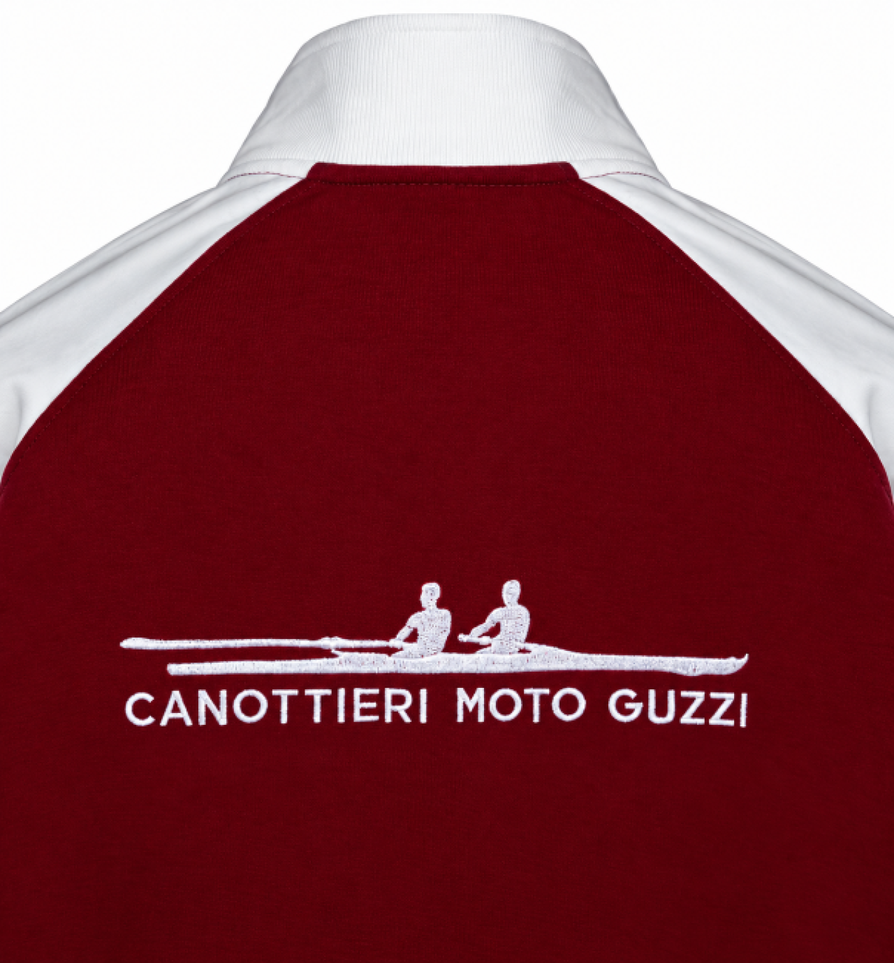 Moto Guzzi Canottieri Sweatshirt mit halbem Reißverschluss