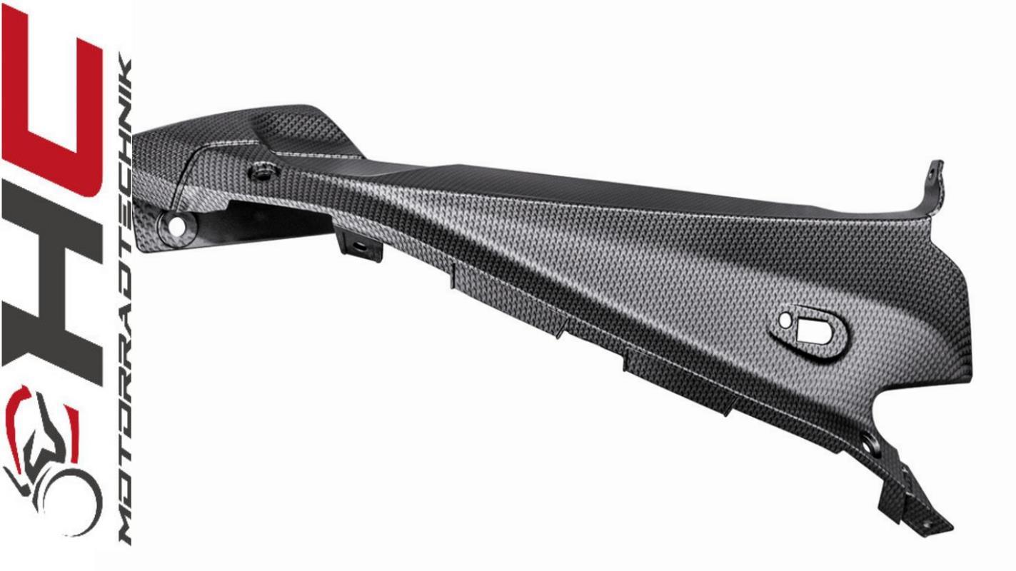 Luftkanalabdeckung links in Carbon Look Aprilia RS4 125