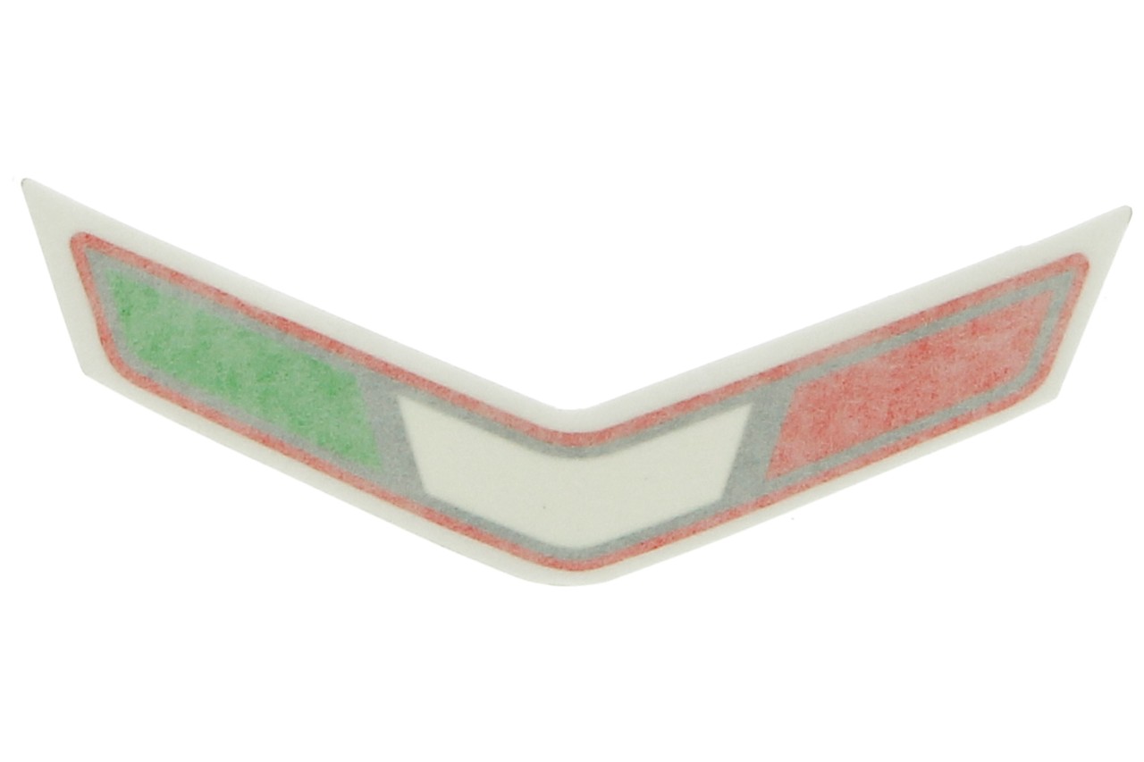 3 - Aufkleber Frontverkleidung "Italia", Aprilia Black