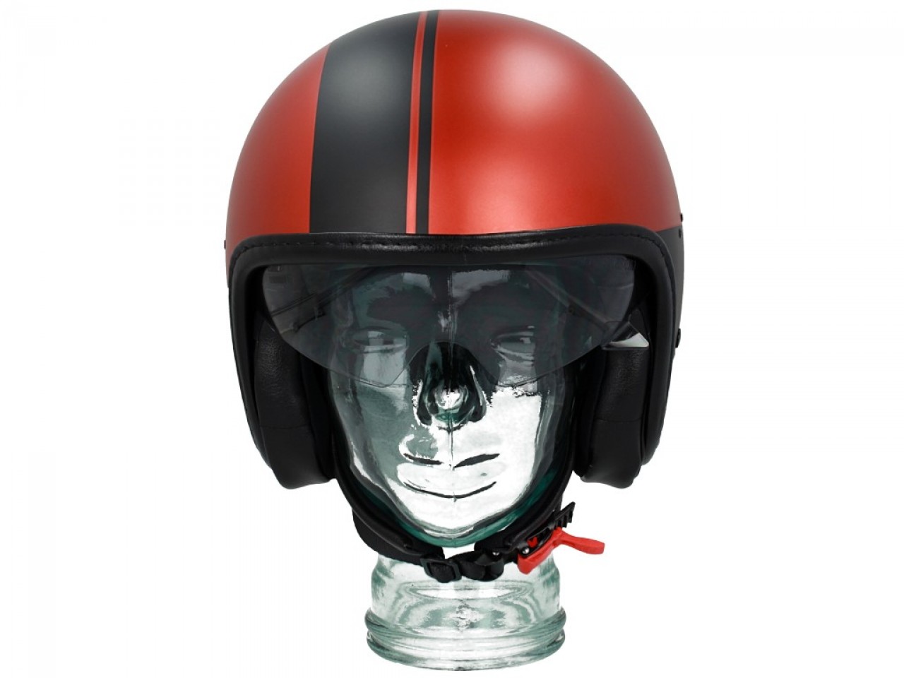 Moto Guzzi Jethelm Bobber Sport, kupfer-schwarz matt, ABS, ECE 22.05