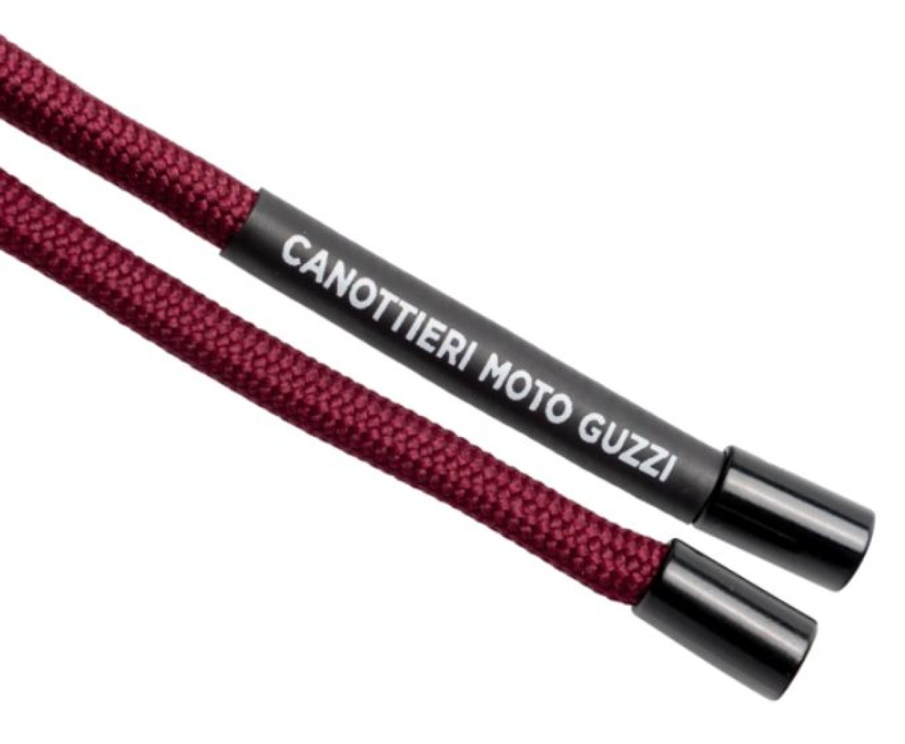 Moto Guzzi Schlüsselband Canottieri, Cordura/Baumwolle, rot