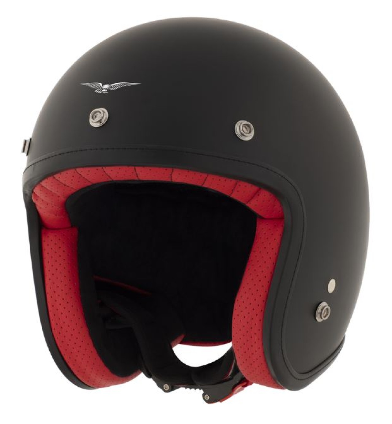 Moto Guzzi Jethelm The Clan 2.0, schwarz matt, Thermoplast, ECE 22.06