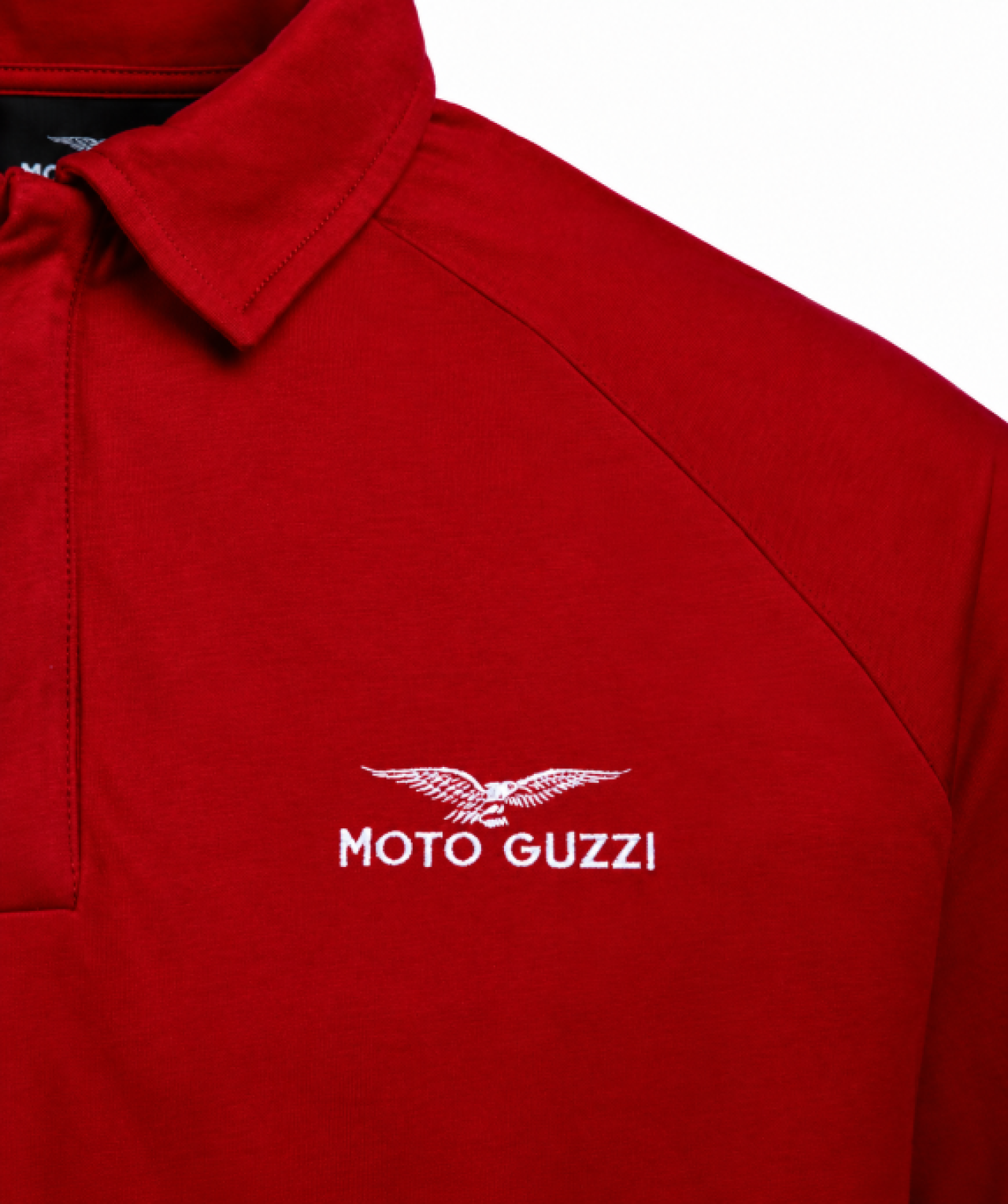 Moto Guzzi Essential Polo Shirt rot
