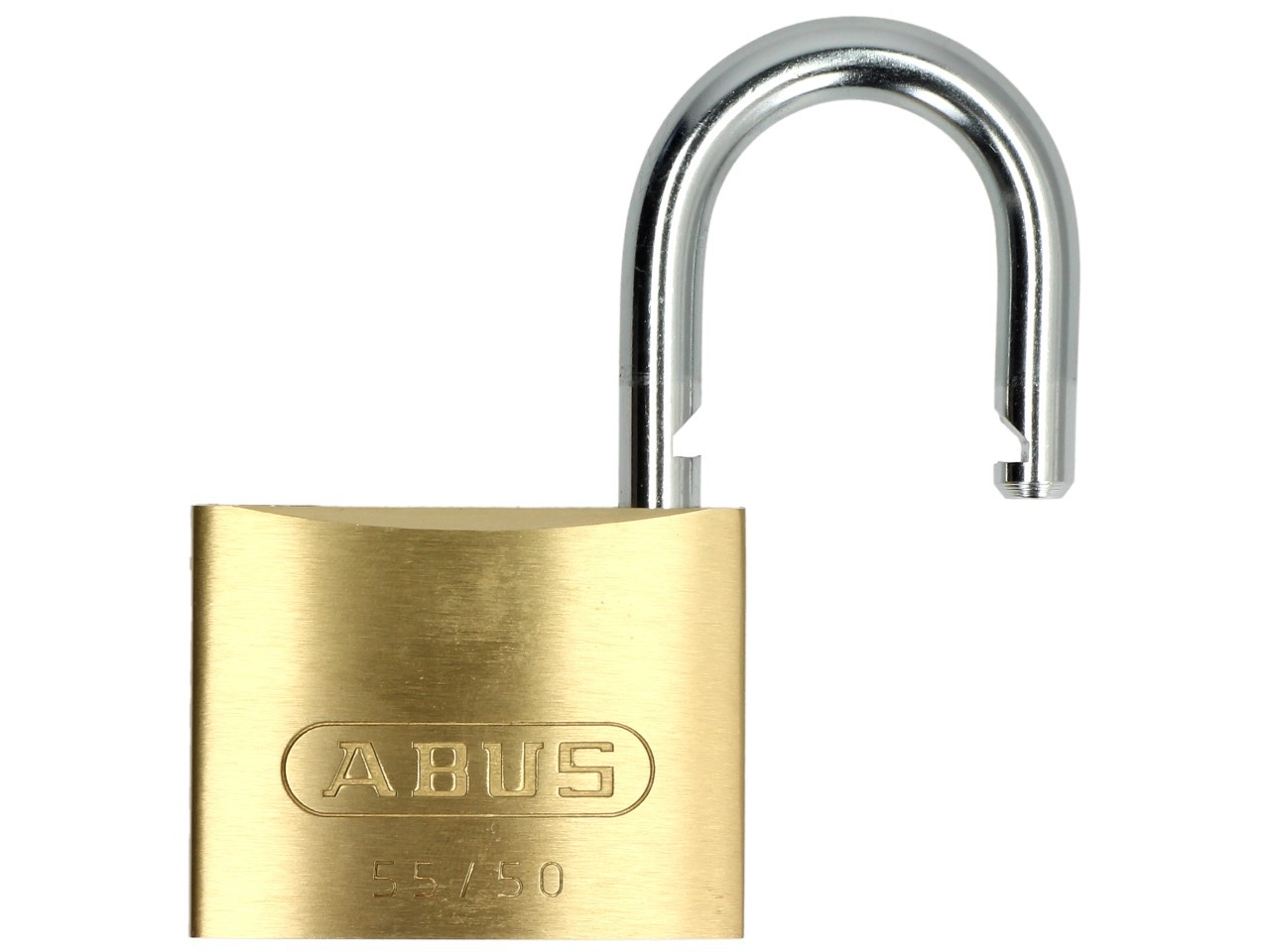 ABUS Messing-Hangschloss Vorhangschloss, Bügel 7 mm, Level 5