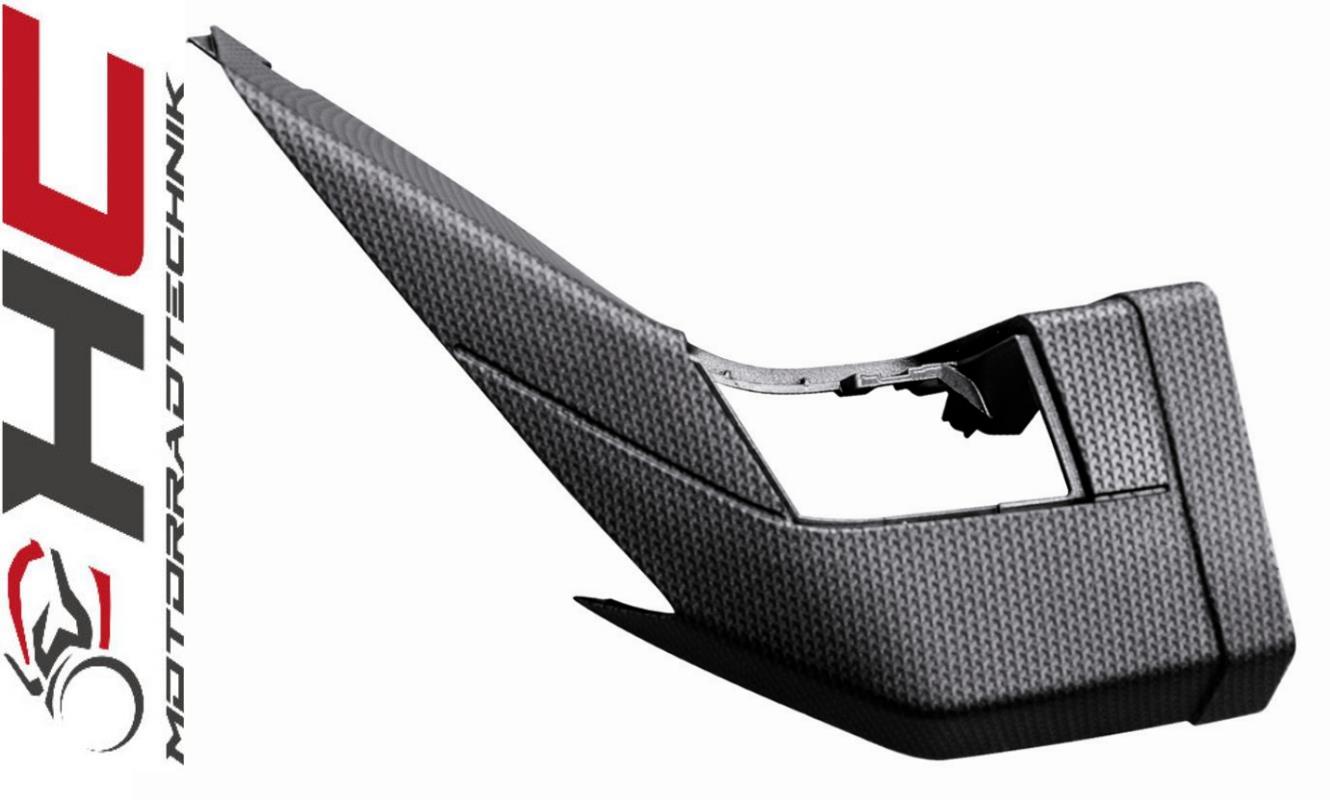 Luftkanalabdeckung rechts in Carbon Look Aprilia Tuono 125
