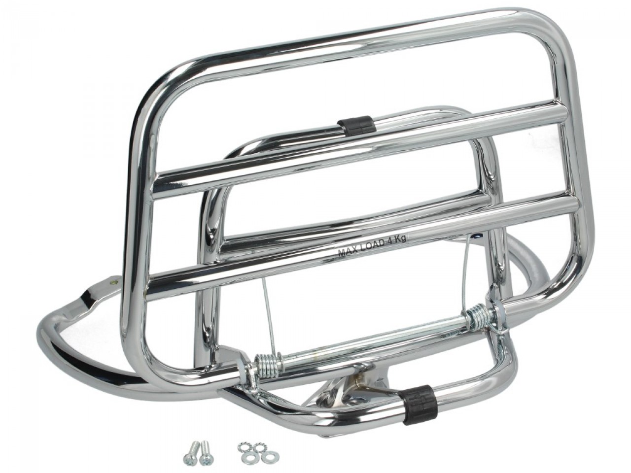 Vespa Klappgepäckträger hinten chrom für Primavera, Sprint, Elettrica