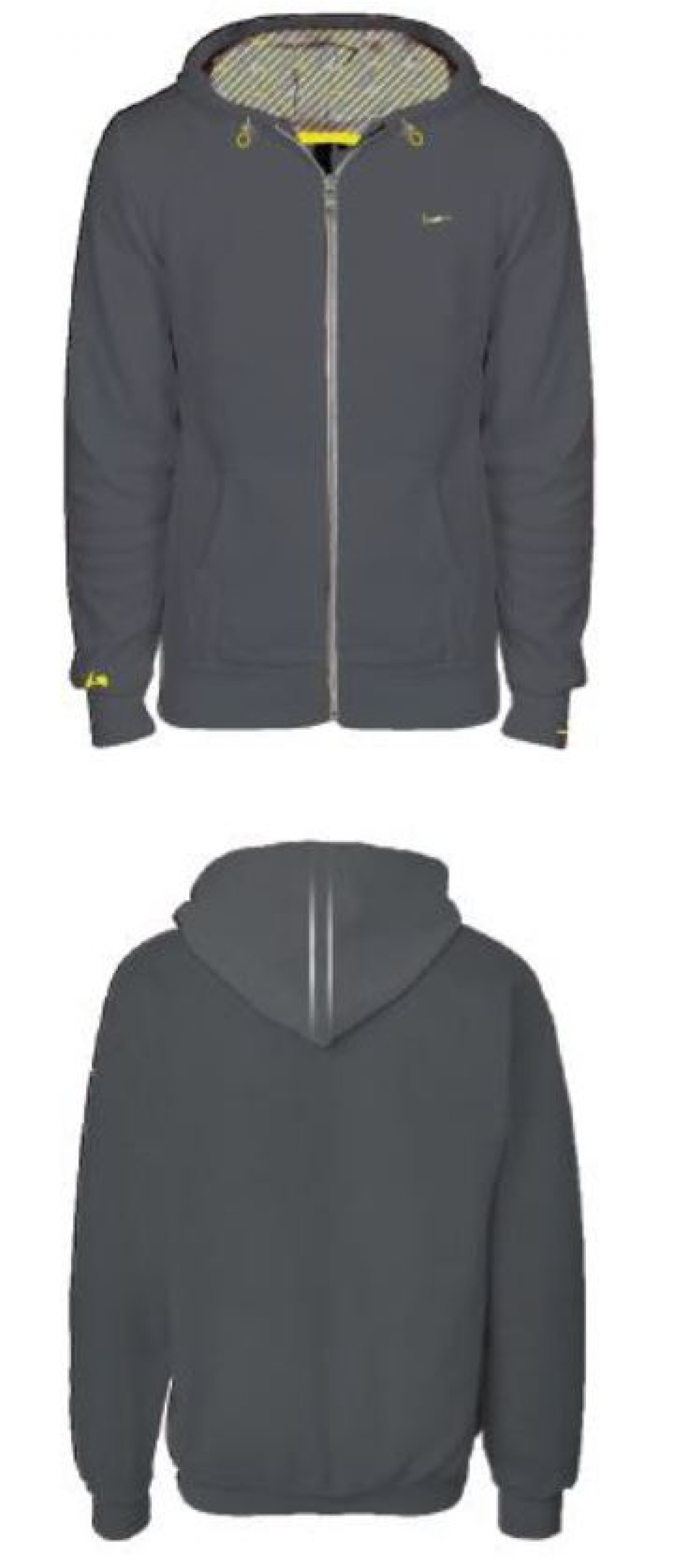 Vespa Kapuzen-Sweatshirt mit Reißverschluss Damen grau, Graphic