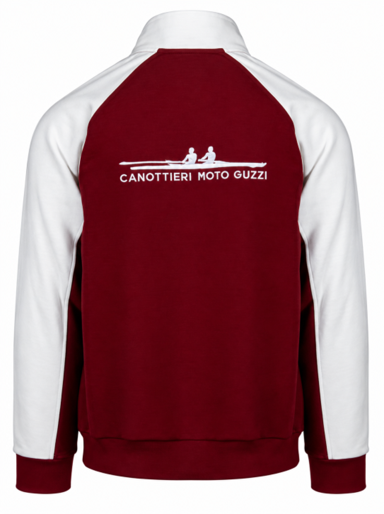 Moto Guzzi Canottieri Sweatshirt mit halbem Reißverschluss
