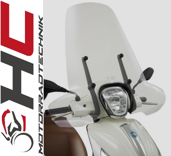 Hohes Windschild Piaggio Medley