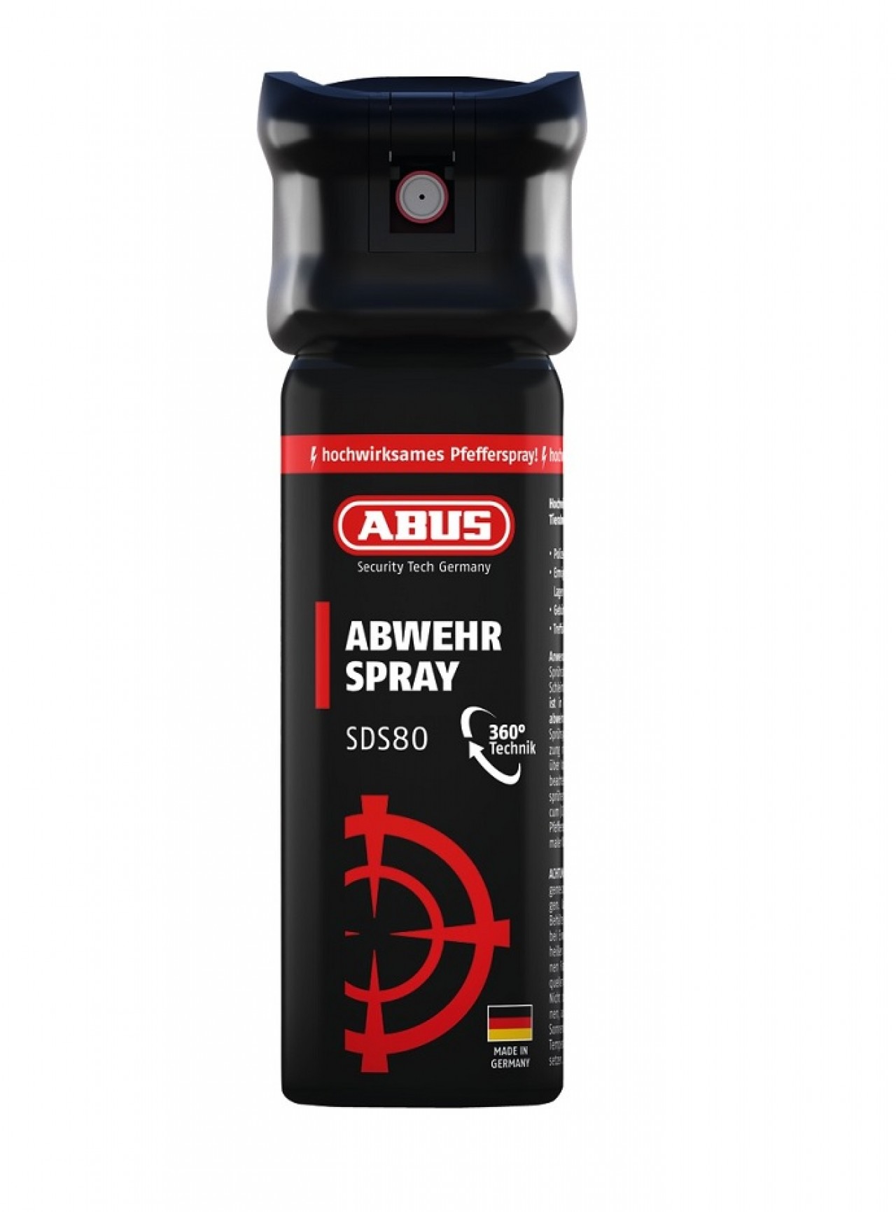 ABUS Abwehrspray SDS80 Pfefferspray zur Tierabwehr