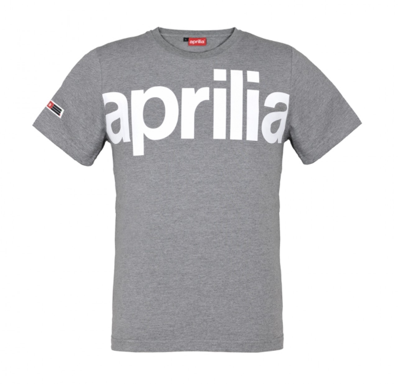 166 - Aprilia T-Shirt Kollektion 2024, Unisex, Größe: XXL, grau, Baumwolle, Wide
