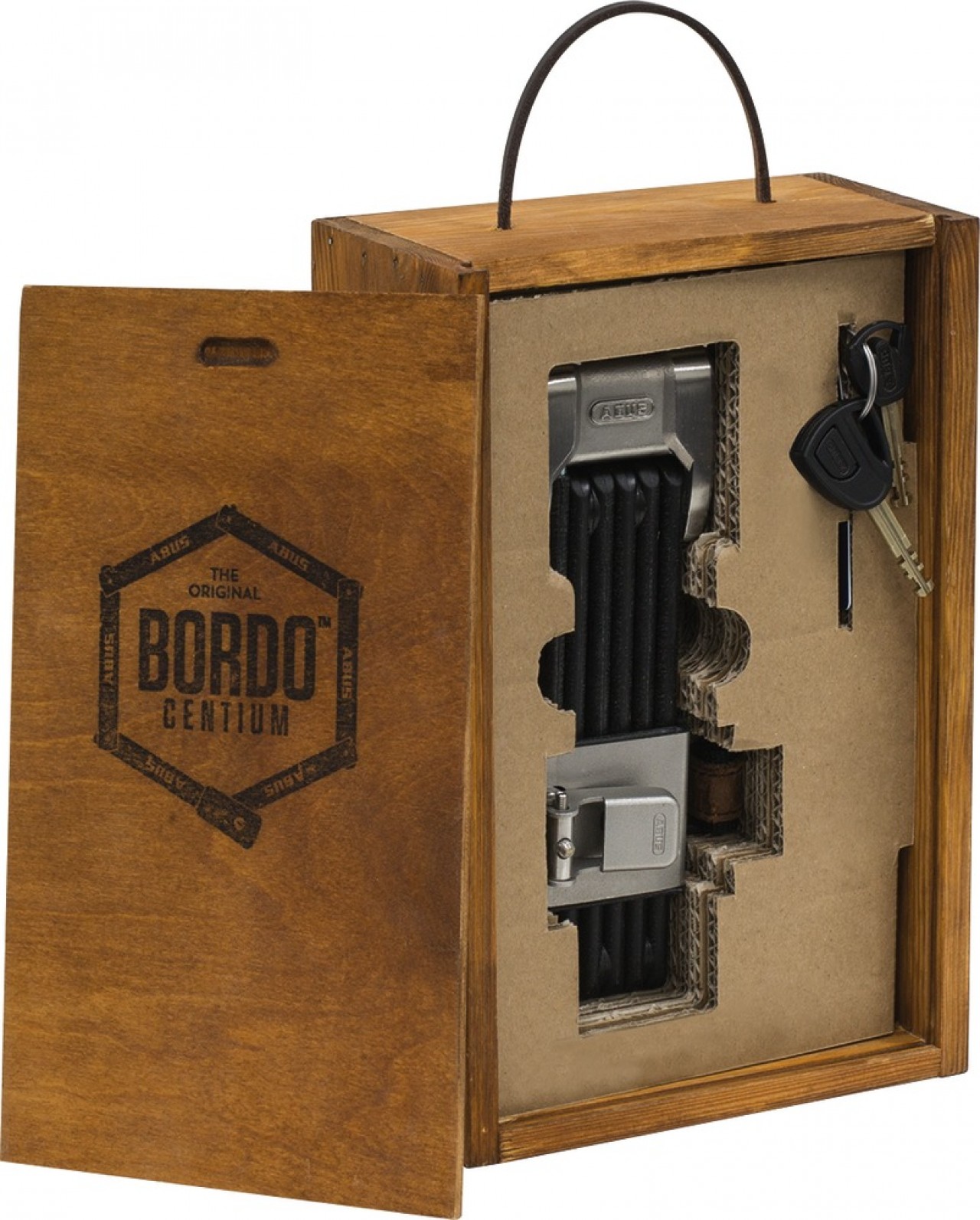 ABUS Faltschloss Bordo Centium 6010/90, 90 cm, schwarz