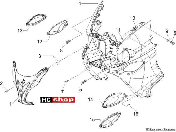 Piaggio Frontschild X9 500