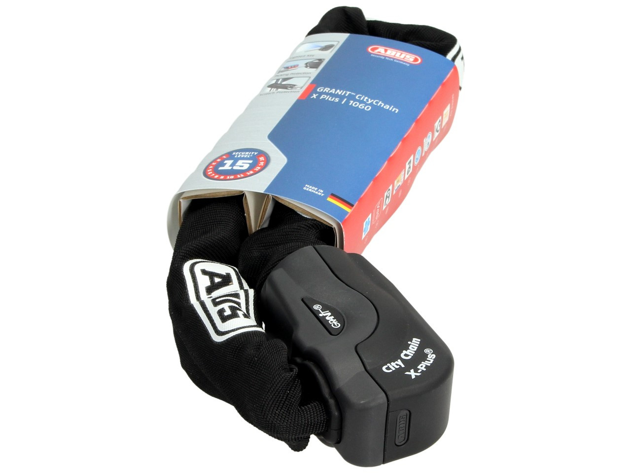 ABUS Granit City Chain X-Plus 1060 Kettenschloss 10 mm, 85 cm