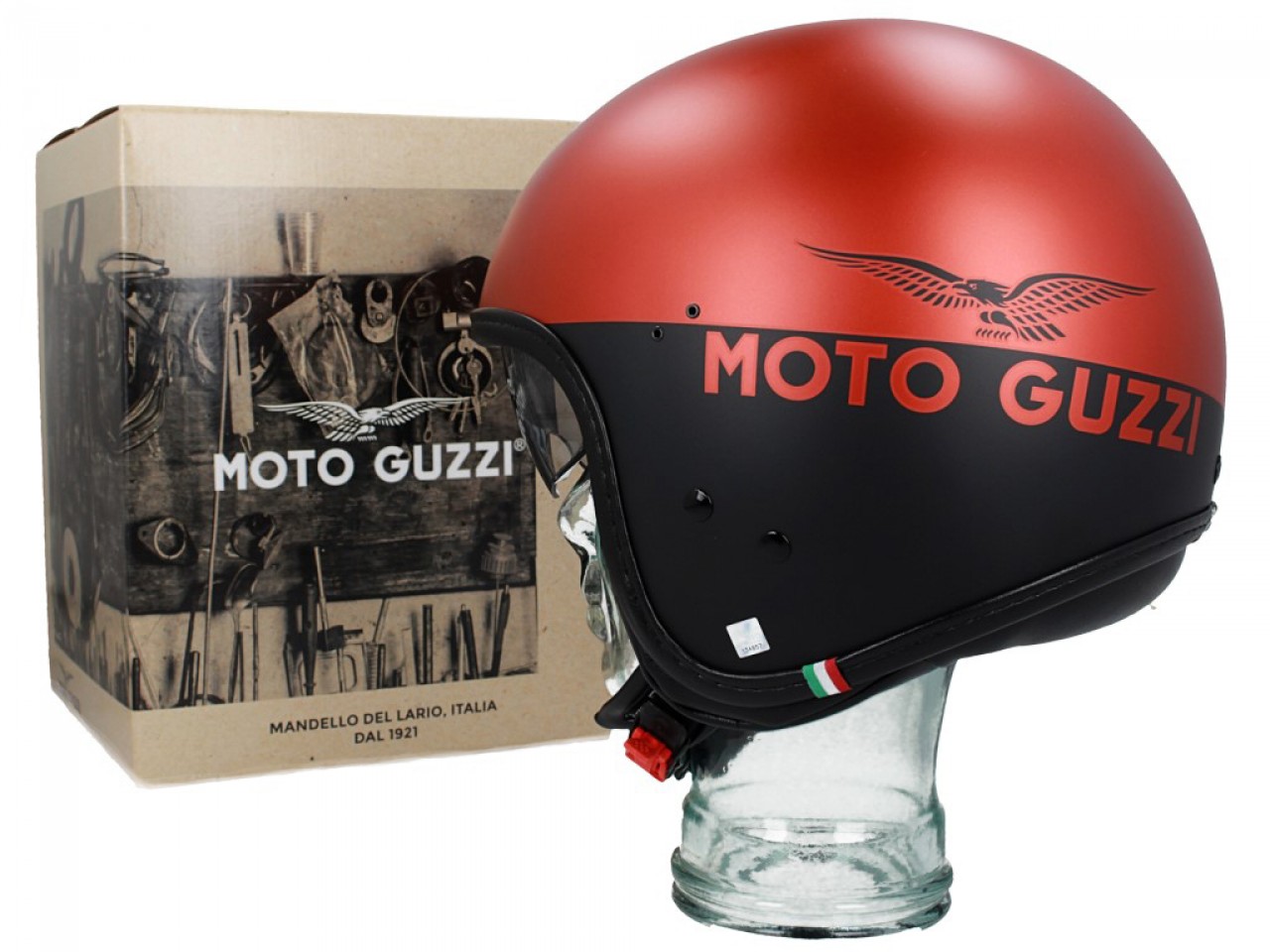 Moto Guzzi Jethelm Bobber Sport, kupfer-schwarz matt, ABS, ECE 22.05
