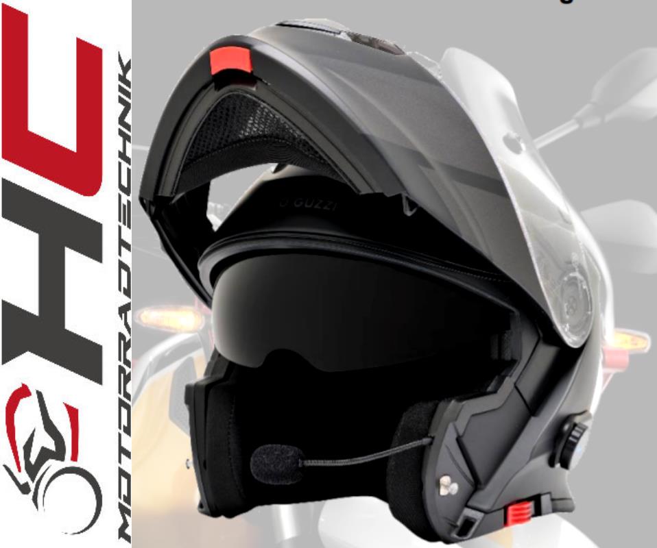 Moto Guzzi Modular Klapphelm mit Bluetooth
