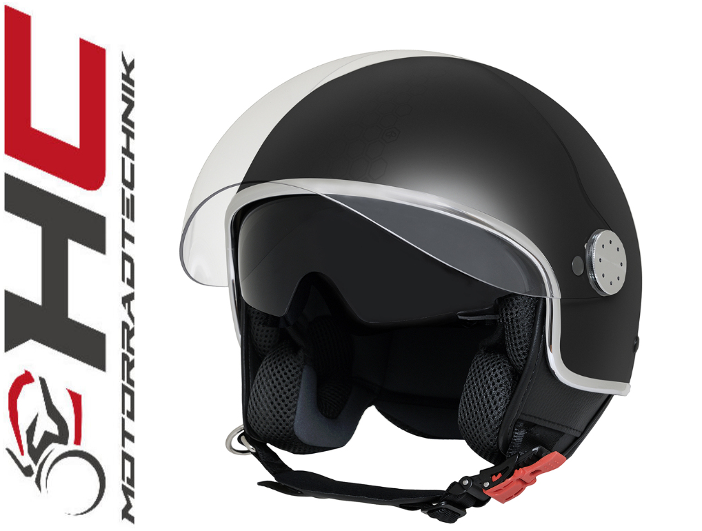 Piaggio Mirror Demi-Jet Helm