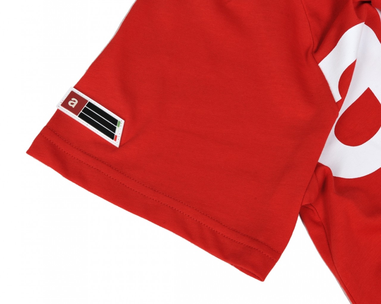 Aprilia Wide Unisex T-Shirt Kollektion 2024, rot, XXXL