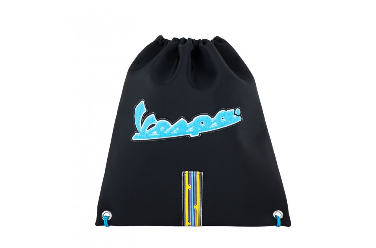 Vespa Rucksack mit Kordelzug aus Nylon